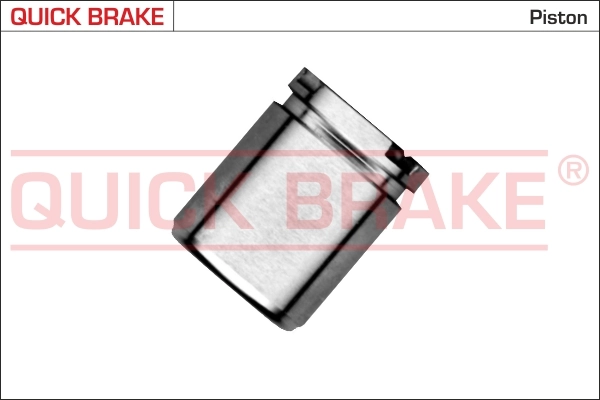 Piston, brake caliper